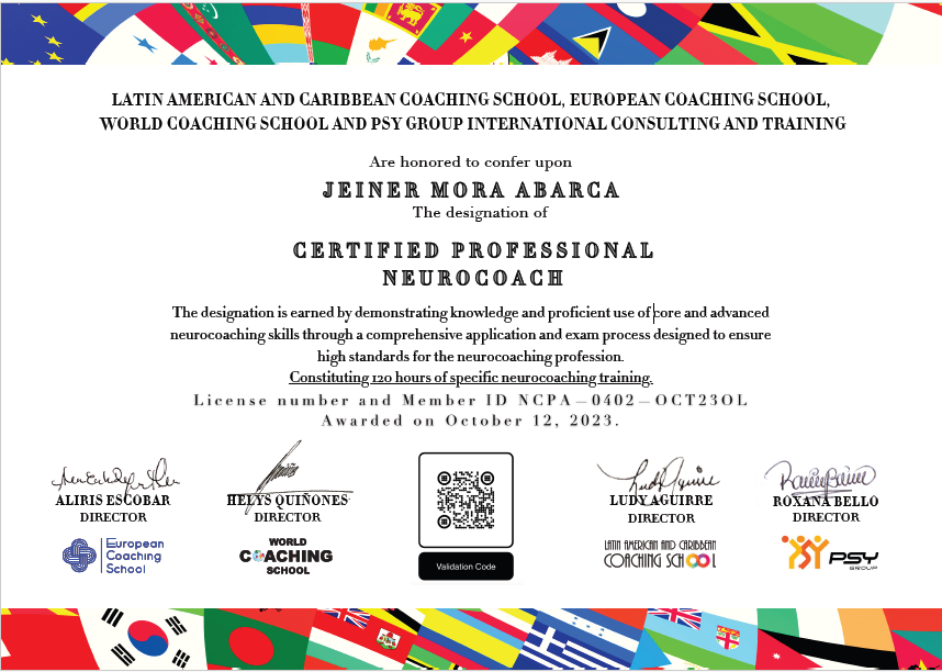 Foto de Certificación